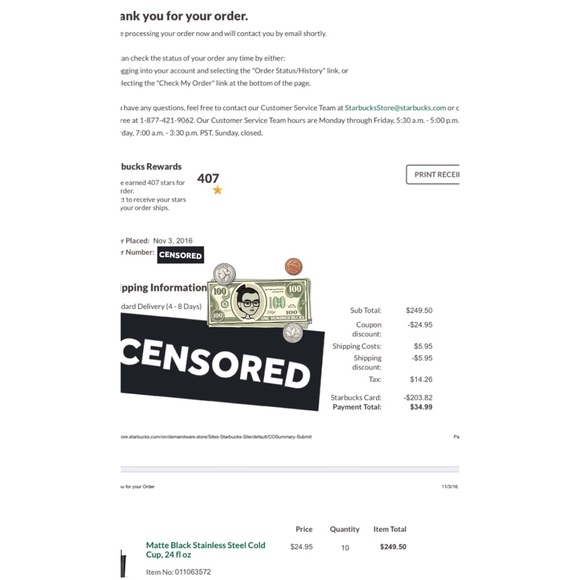 💥 Last One 💥 New Starbucks Matte Black Venti Cold Cup - Picture 16 of 16